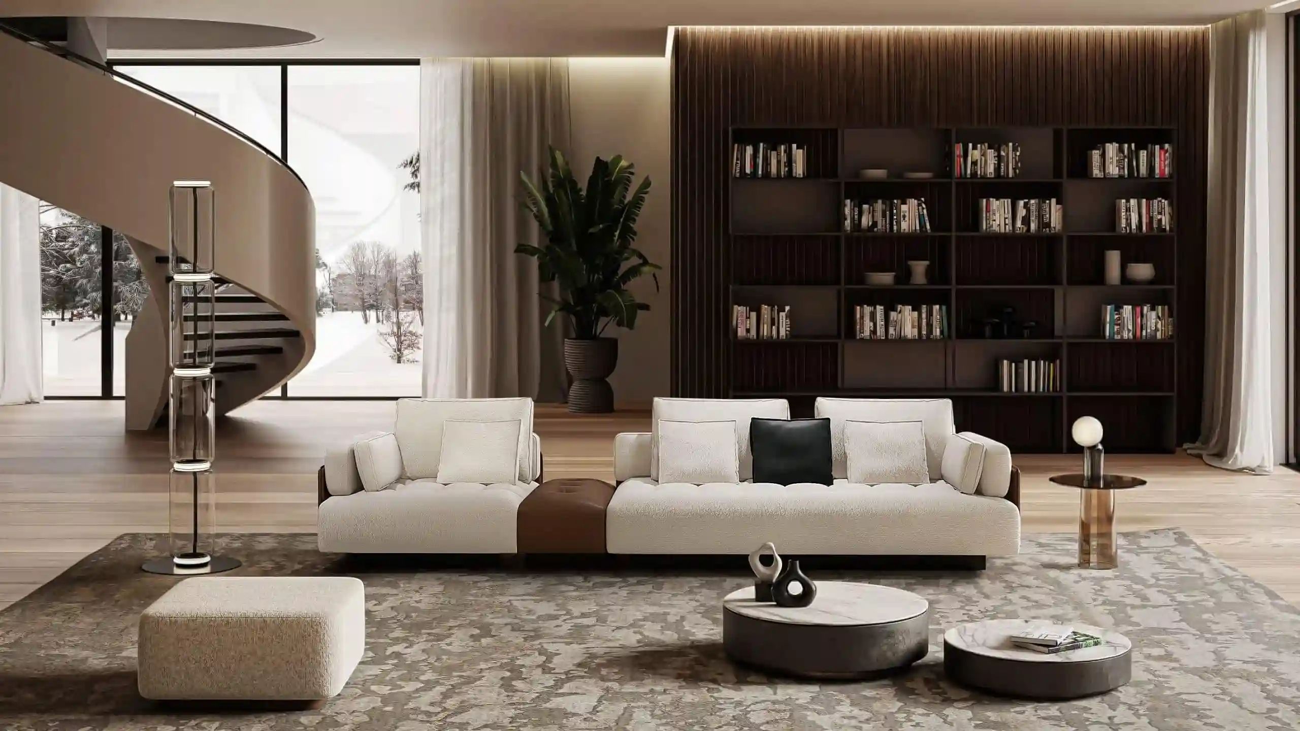 La Maisonaire Indigo Sofa offers versatility